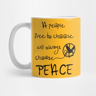 Choose peace Mug